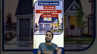 TDS on Rent Sec 194I amp 194IB  New TDS rate on Rent us 194I from 01 Oct 2024  TDS Expert Course [upl. by Nalyad]