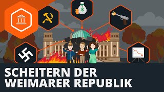 Scheitern der Weimarer Republik  Zusammenfassung [upl. by Sherrard]