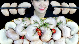 ASMR  EATING 1KG quotCHICKEN TESTICLESquot [upl. by Ahseele]