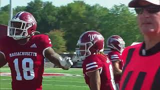 Football Stony Brook vs UMass HIGHLIGHTS 91722 [upl. by Fransisco]