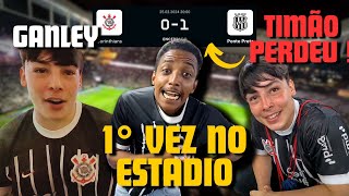 CORINTHIANS 0X1 PONTE PRETA VLOG NO CAMAROTE NA ARENA [upl. by Uzzial]