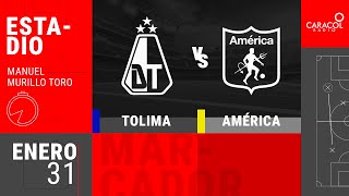 EN VIVO  Tolima Vs América  Liga Colombiana por el Fenómeno del Fútbol [upl. by Edras]