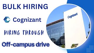 Off Campus hiring in Cognizant  Apply now [upl. by Zimmer]