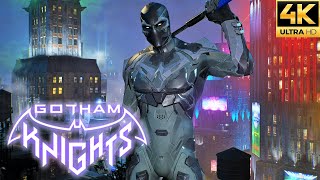 Gotham Knights  Nightwing Metal Suit Free Roam Gameplay 4K [upl. by Lemrac]