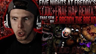 Vapor Reacts 714  FNAF SFM UCN ANIMATION quotTJOC  FNAF Rap Remixquot by EBreddy The Bread REACTION [upl. by Odravde]