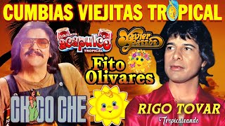 CHICO CHE ACAPULCO TROPICAL RIGO TOVAR FITO OLIVARES XAVIER💃🕺CUMBIAS VIEJITAS CLASICAS [upl. by Yelha]