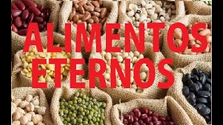 25 Alimentos que no caducan para almacenar en casa [upl. by Ellinet]