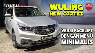 REVIEW  Wuling New Cortez Versi Facelift Dengan Menu Minimalis [upl. by Sorkin]