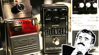 NOISELESS METAL TONES Decimator G String vs Silencer vs NS2 Noise Suppressors [upl. by Fleece812]