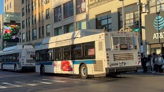 MTA Bus Co 2011 NFI C40LF 233 on the Q34 to Whitestone at Main StRoosevelt Av [upl. by Jo Ann]