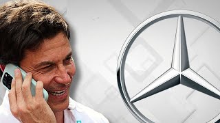 Mercedes reveal MAJOR clue over shock F1 2025 driver signing [upl. by Evvie]