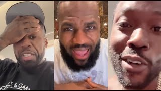 Rappers amp Celebs Reacts To Trump Winning Election 50 Cent Lebron James Meek Mill amp More [upl. by Lubbock]