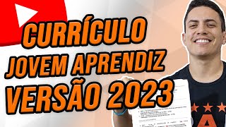 COMO FAZER CURRÍCULO JOVEM APRENDIZ [upl. by Ronen]