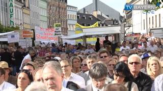 Merkel in Oberfranken  TV BAYERN LIVE am 25052014 [upl. by Arat]