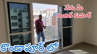 Beautifull Brand New 3 BHK Flat For Sale KondapurHyderabad9603037427 [upl. by Everson]