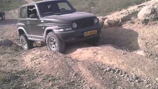 Korando offroad climb [upl. by Aniles]