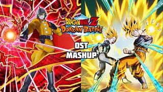 STR Gamma 1 amp AGL LR SSJ GokuVegeta OST Mashup  Dbz Dokkan Battle [upl. by Fara]