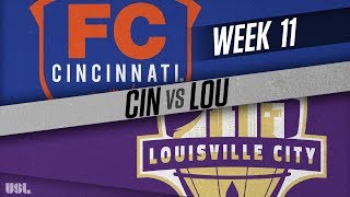 FC Cincinnati vs Louisville City FC May 26 2018 [upl. by Mita]