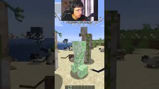 Como Fazer quotZa Warudoquot no MINECRAFT 😂 minecraft yurizingod shortsfeed [upl. by Atikan]