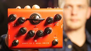 Blackstar Dept 10 Dual Drive Guitar Pedal Review amp Demo [upl. by Rawley]