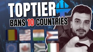 TopTier Trader BANS 10 Countries  Payouts Are Frozen  Feb 2024 [upl. by Wardlaw431]