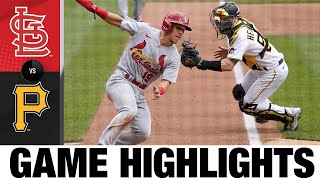 Cardinals vs Pirates Game Highlights 52222  MLB Highlights [upl. by Nylteak192]