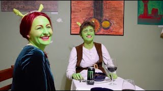 Shrek 2 Dinner Scene Remake  Shrek 2 Retold [upl. by Eiuol]