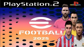 PS2  PES 2025 en ESPAÑOL SEPTIEMBRE REVIEW by JRPlayco [upl. by Pru191]