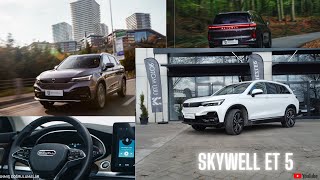 TÜRKİYE’NİN İLK D SEGMENT \u00100 ELEKTRİKLİ SUV’Sİ SKYWELL ET5 ÖN İNCELEME [upl. by Ewens]