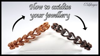 How to oxidise your jewellery [upl. by Akener]