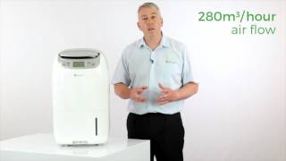 Meaco 25L Ultra Low Energy Dehumidifier Product Demo [upl. by Lenej217]