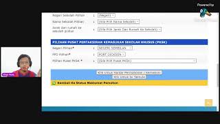 Kaedah Isi Permohonan PKSK Tingkatan 1 [upl. by Lupe]