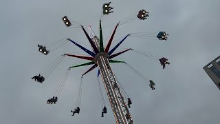 Glasgow Winterfest  St Enochs  High Altitude Starflyer  Henry Danter Barry island pleasure park [upl. by Madlin]