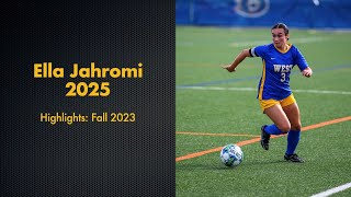 Ella Jahromi 2025  Fall Highlights 2023 [upl. by Kristos]