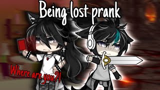 Being Lost Prank On BoyfriendGacha life [upl. by Ilac]