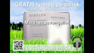 NT 01 Bibelen Det Nye Testamente som GRATIS Lydbog Matthæusevangeliet [upl. by Hudgens]