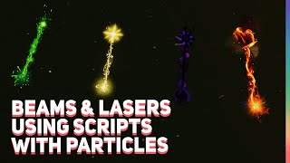 Self Adjusting Laser Beams VFX on Unity Scripting  PILOTO STUDIO [upl. by Hgieleak]