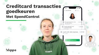 How To Creditcard transacties goedkeuren in Klippa SpendControl [upl. by Spiegelman]