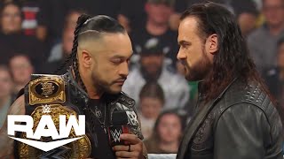 Drew McIntyre Trashes CM Punk amp Challenges Damian Priest  WWE Raw Highlights 51324  WWE on USA [upl. by Ymaj847]