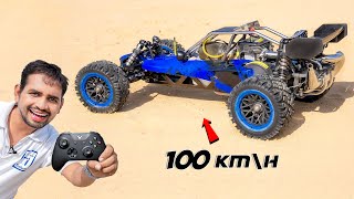 Worlds Most Powerful Rc Car  Petrol Engine 100kmh [upl. by Esyla]