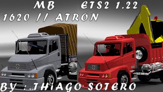 MB 1620ATRON BY THIAGO SOTERO  ETS2 122   PACK DE RODAS [upl. by Mafala22]