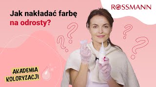 Jak nakładać farbę na odrosty [upl. by Artina]