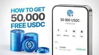 How to Get 50000 Free USDC in 2024 🤑  Simple StepbyStep Guide [upl. by Durwood580]