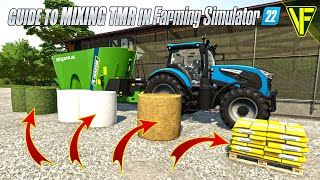 Guide To Total Mixed Ration TMR  Farming Simulator 22 The Basics [upl. by Helali]