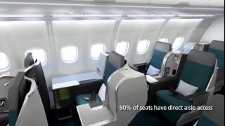 Aer Lingus Business Class  Tour America [upl. by Ronel786]