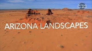 Arizona from Above  Alien Desert Landscapes  Montage HD [upl. by Nitsreik]