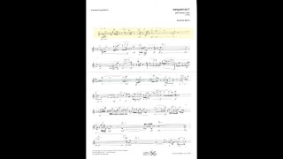 BERIO Sequenza I 1958 pour flûte [upl. by Viguerie]