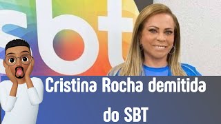 Cristina Rocha explica o motivo da sua saída do SBT sbt CristinaRocha [upl. by Baese]