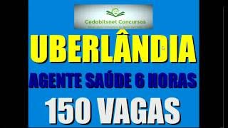 1 UBERLÂNDIA MG CONCURSO PÚBLICO PREFEITURA UBERLÂNDIA MINAS GERAIS ASSISTENTE EM SAÚDE PÚBLICA [upl. by Ekusuy]