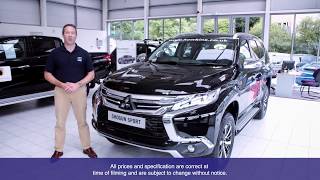 All New 2018 Mitsubishi Shogun Sport  First UK Look and Walkaround [upl. by Freda394]